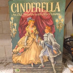 1954 Cinderella Hardcover Book